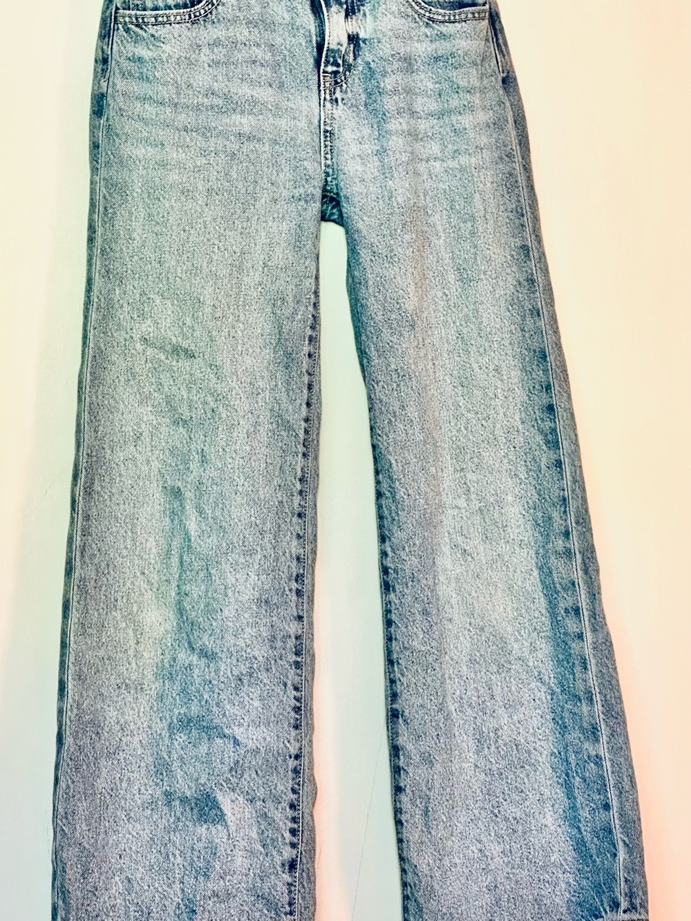 Old Navy Light Blue Kids Straight-Leg Jeans